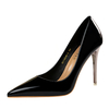 Shop 1829-2 Ultra High Glossy Patent Leather Heels – Perfect for Nightclubs!