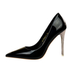 Shop 1829-2 Ultra High Glossy Patent Leather Heels – Perfect for Nightclubs!