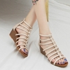 Summer Women's Vintage Cutout Roman Wedge Sandals - Comfortable &amp; Stylish Open-Toe Design