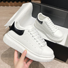 Popular Luchen McQneeu White Sneakers | Couples Height-Increasing Genuine Leather Fashion Casual Shoes