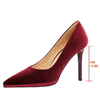 European Style Ultra High Heels with Waterproof Platform - Thick Soled Pointed Toe Women's Shoes for Banquets