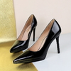 Elegant European Style High Heels for Women - Ultra High Stiletto Pumps with Platform and Pointed Toe