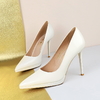 Elegant European Style High Heels for Women - Ultra High Stiletto Pumps with Platform and Pointed Toe