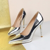 Elegant European Style High Heels for Women - Ultra High Stiletto Pumps with Platform and Pointed Toe