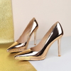 Elegant European Style High Heels for Women - Ultra High Stiletto Pumps with Platform and Pointed Toe