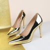 Elegant European Style High Heels for Women - Ultra High Stiletto Pumps with Platform and Pointed Toe