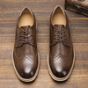 Men's Ultra-Lightweight Brogue Casual Shoes - Vintage Spring/Summer Comfortable Leather Sneakers