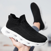 Large Size Women's Breathable Knitted Sock Shoes | Slip-On Lazy Shoes for Couples