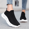 Large Size Women's Breathable Knitted Sock Shoes | Slip-On Lazy Shoes for Couples